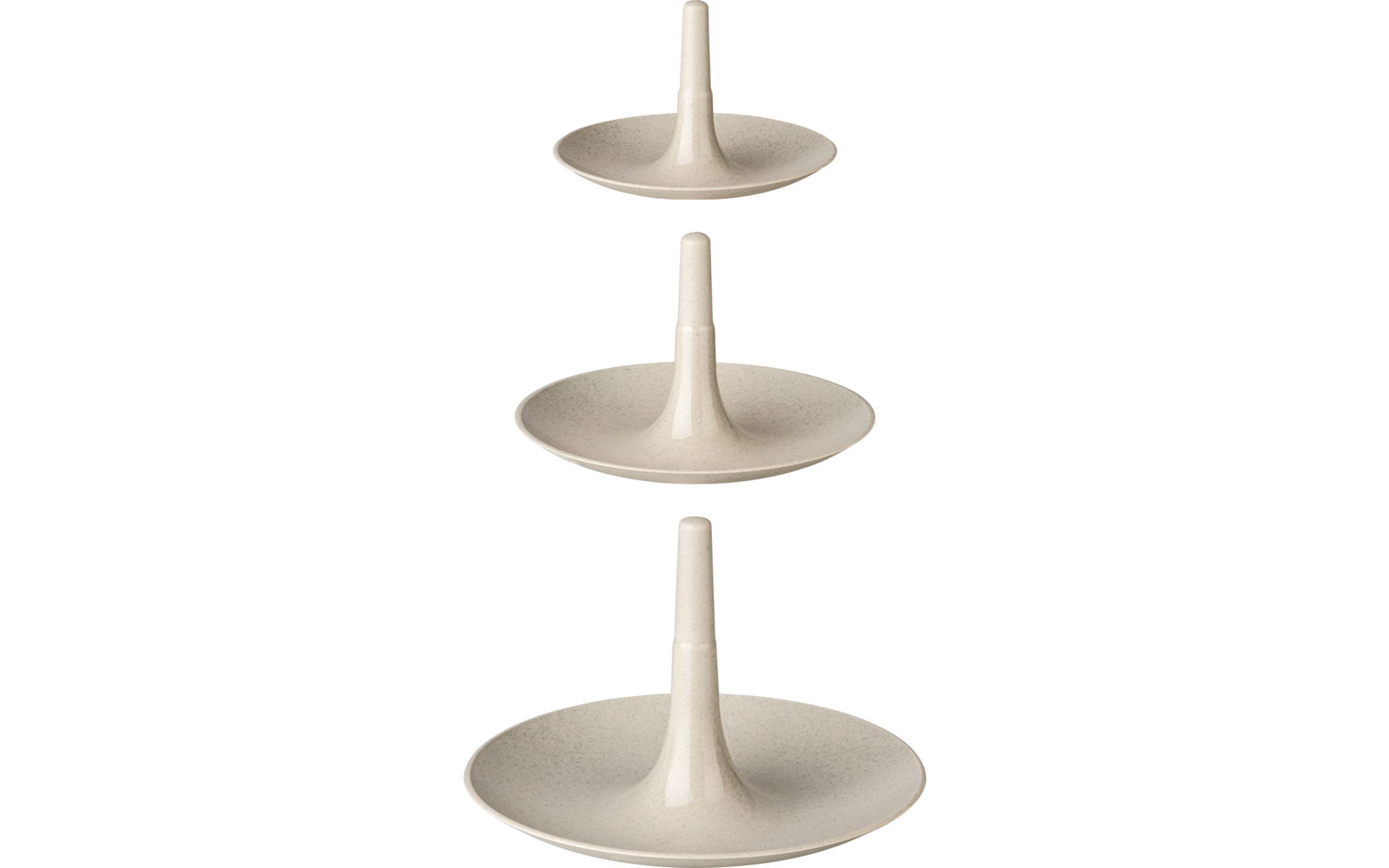 Image du produit Koziol BABELL M Etagere 3-st&ouml;ckig platzsparend f&uuml;r Camping und Picknick 1