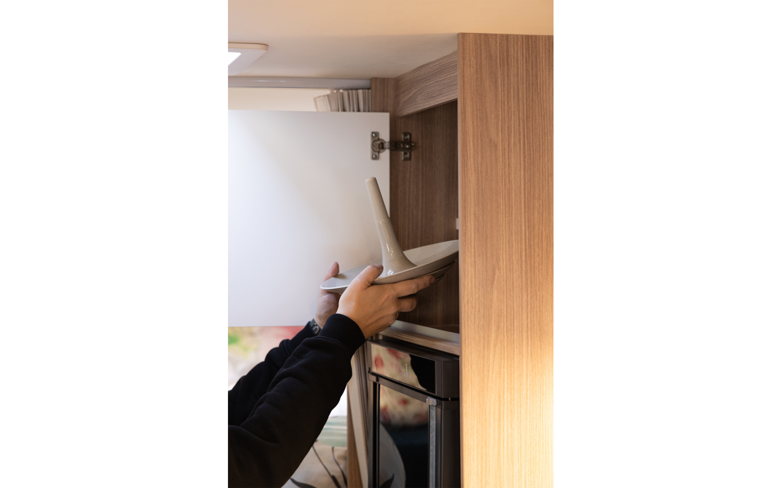 Image du produit Koziol BABELL M Etagere 3-st&ouml;ckig platzsparend f&uuml;r Camping und Picknick 1