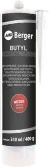 Berger Butyl-Dichtmasse wei&szlig; 310 ml