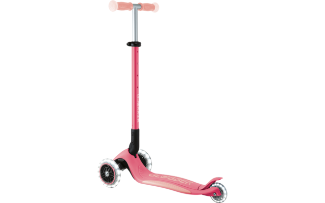 Produktbild Globber Elite Lights Glow Dreirad Scooter h&ouml;henverstellbar mit LED Leuchtrollen 1