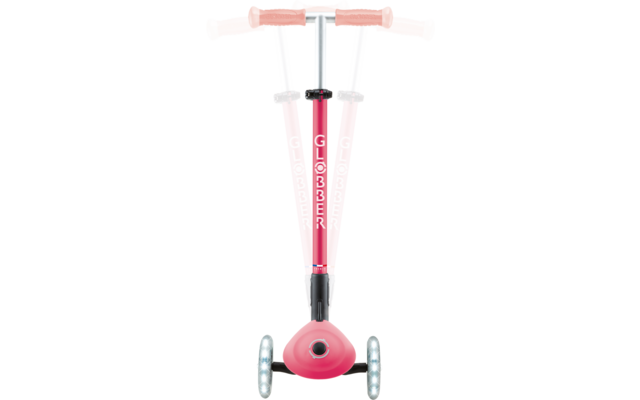 Produktbild Globber Elite Lights Glow Dreirad Scooter h&ouml;henverstellbar mit LED Leuchtrollen 1