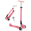 Kleines Produktbild Globber Elite Lights Glow Dreirad Scooter h&ouml;henverstellbar mit LED Leuchtrollen 1