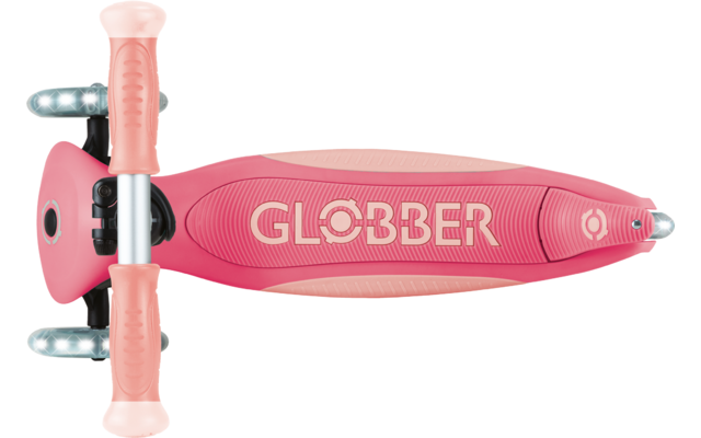 Produktbild Globber Elite Lights Glow Dreirad Scooter h&ouml;henverstellbar mit LED Leuchtrollen 1