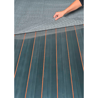 Isabella vloerverwarming - aluminium panelen 3 m2