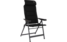 Crespo AP/240-ADC Chaise de camping avec dossier réglable sur 7 positions / appui-tête réglable