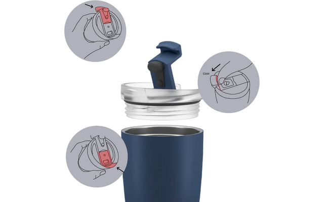 Image du produit Gobelet thermique magn&eacute;tique 350 ml Silwy 1