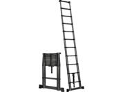 Berger Telescopix Soft Close Teleskopleiter, Aluleiter 3,2 Meter