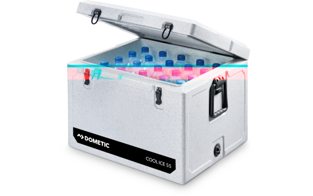 Glacière isotherme Cool-Ice CI-55 56 litres stone Dometic