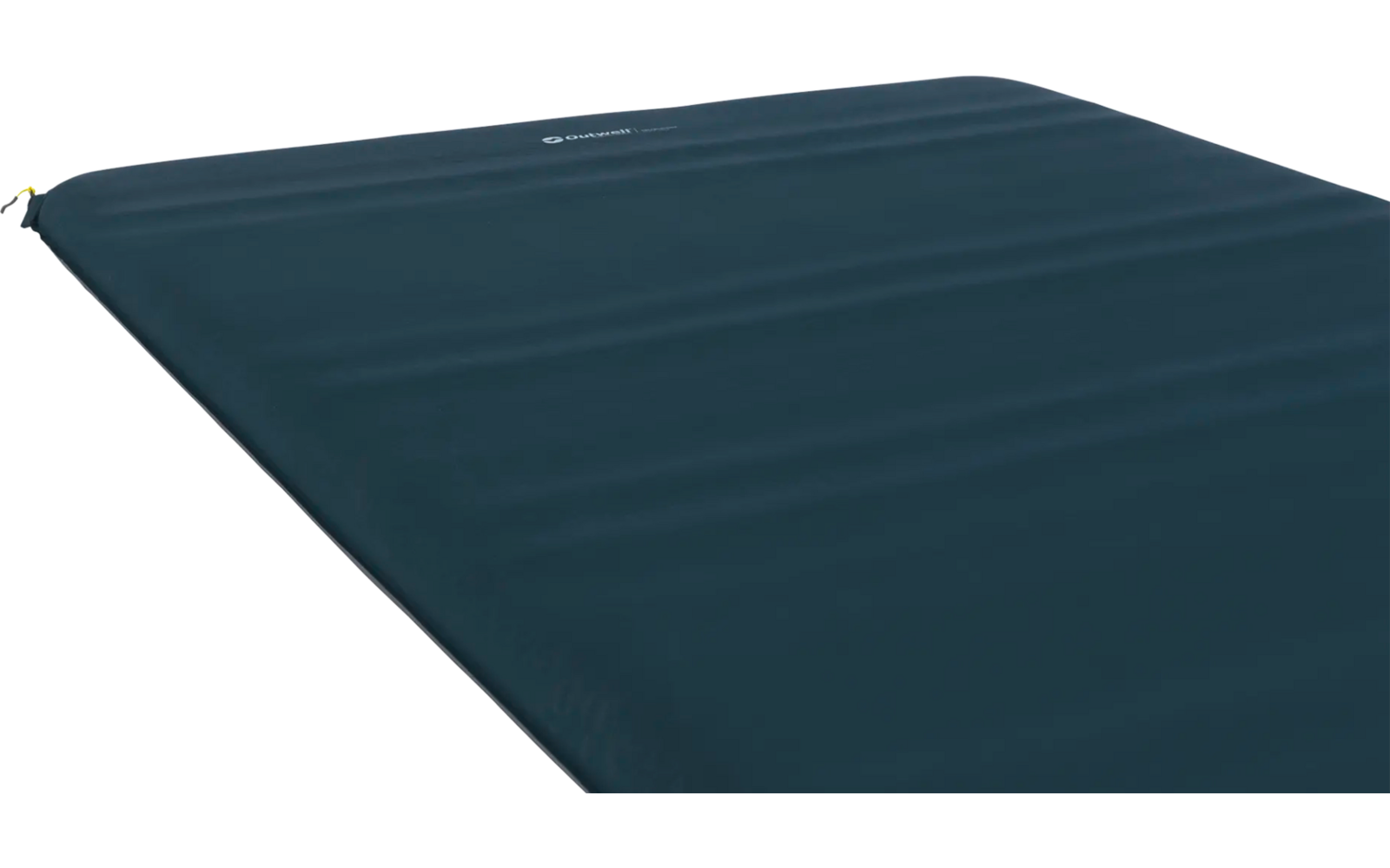 Donkerblauwe platte rechthoekige matrashoes