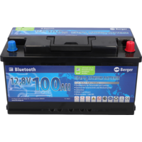 Batería de litio Berger 100 Ah 2.0 con Bluetooth