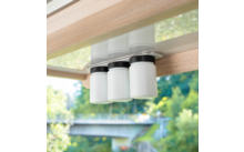 747118 - Silwy Feinkost-Magnetgläser 3er-Set inkl. Metallleiste 192 ml