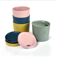 Light My Fire MyCup'n deksel kort bio natuur - 4-delige set