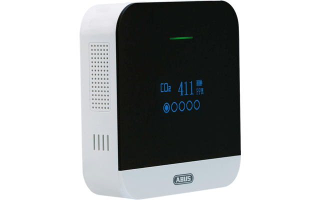 Abus CO2WM110 AirSecure Détecteur d'alerte pour concentration de CO2