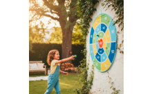 748732 - alldoro XXL Dartscheibe für Kinder mit Ø 142 cm