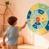Kleines Produktbild alldoro XXL Dartscheibe f&uuml;r Kinder mit &Oslash; 142 cm 1