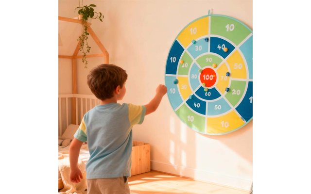 Produktbild alldoro XXL Dartscheibe f&uuml;r Kinder mit &Oslash; 142 cm 1