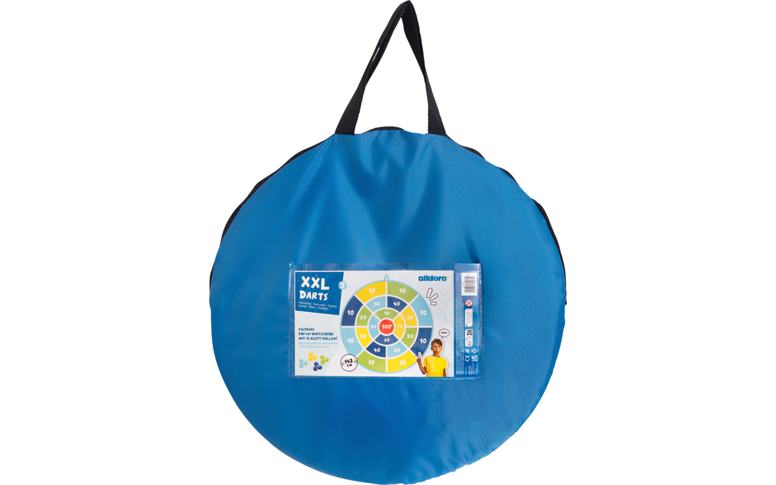 Produktbild alldoro XXL Dartscheibe f&uuml;r Kinder mit &Oslash; 142 cm 1