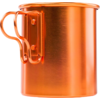 GSI aluminium mok met uitklapbare handgrepen en maatverdeling Bugaboo 415 ml oranje