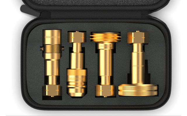 Produktbild DREHMEISTER LPG Gasflaschen Adapter Set inklusive Etui W21.8L/G.12 1