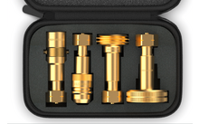 749383 - DREHMEISTER LPG Gasflaschen Adapter Set inklusive Etui W21.8L/G.12