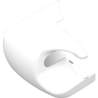 Fiamma Endkappe links f&uuml;r Markise F45i 250-400 Left Version - Farbe Polar White Fiamma Ersatzteilnummer 04274A01C