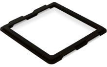 MPK Adapterrahmen Dachhaube für Fiat Ducato schwarz