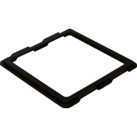 Cadre adaptateur de lanterneau pour Ducato, Boxer, Jumper 280 &times; 280 mm noir MPK