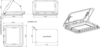Berger Dachhaube mit LED, Fliegengitter und Verdunkelungsrollo 70 x 50 cm Transparent