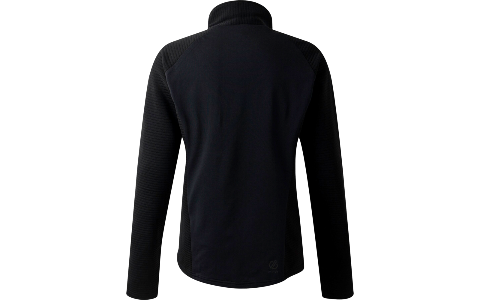 Schwarze Langarmjacke, Rückansicht
