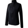 Schwarze Jacke mit Reißverschluss und Stehkragen