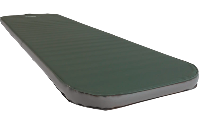 groen zelfopblazend slaapmatje