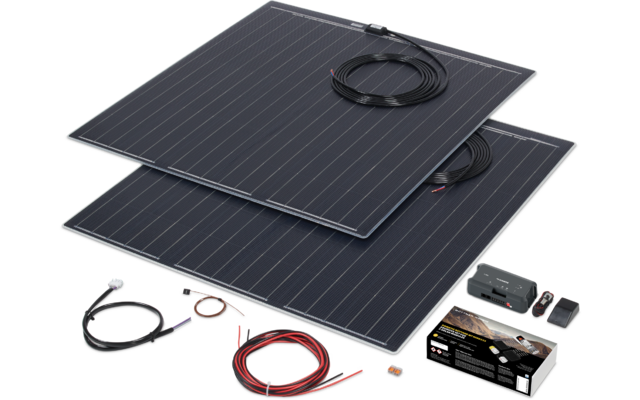 Büttner Elektronik Flat LightQ 170-2 MT Installation solaire complète 170 Wp