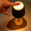 Kleines Produktbild Silwy Magnet-Leuchte Tischleuchte mit Metall-Nano-Gel-Platzset 1
