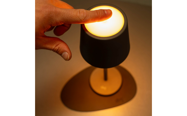 Produktbild Silwy Magnet-Leuchte Tischleuchte mit Metall-Nano-Gel-Platzset 1