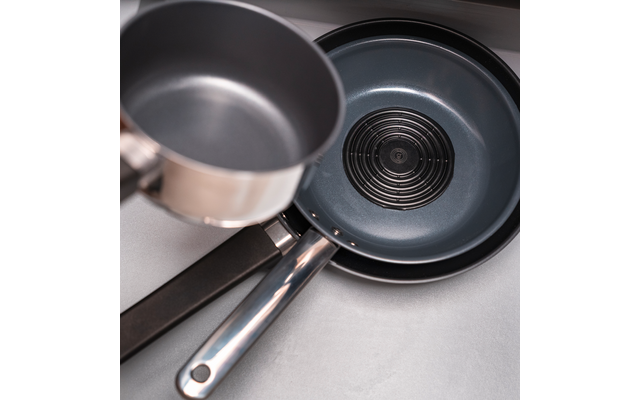 Produktbild Gelmags MagUp-Pads magnetisches Stapelset &Oslash; 10 cm ohne Kleber&uuml;ckseite 3-teilig schwarz 1