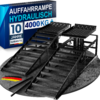 Kleines Produktbild Werkthor hydraulische Auffahrrampen 2er-Set h&ouml;henverstellbar bis zu 4 Tonnen 1