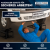 Kleines Produktbild Werkthor hydraulische Auffahrrampen 2er-Set h&ouml;henverstellbar bis zu 4 Tonnen 1