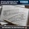 Kleines Produktbild Werkthor hydraulische Auffahrrampen 2er-Set h&ouml;henverstellbar bis zu 4 Tonnen 1