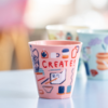 Kleines Produktbild Koziol Nora Cup M Sisters Becher 300 ml  1