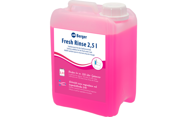 Aditivo para agua de aclarado Berger Fresh Rinse 2,5 litros
