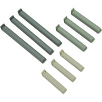 Berger Closure Clip Set 9-piece green