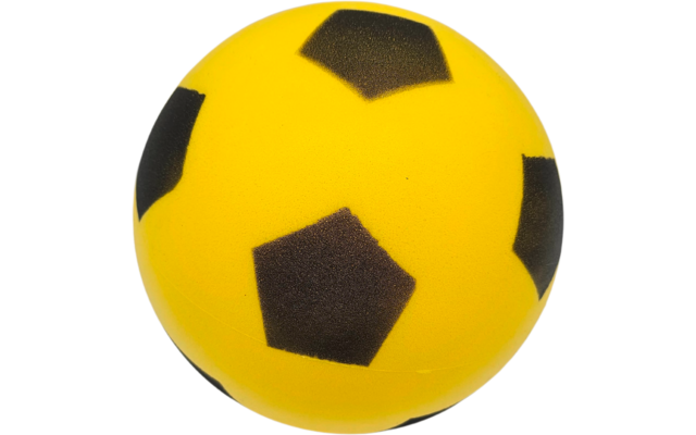 Produktbild alldoro Schaumstoffball im Fussball Design f&uuml;r Kinder 20 cm  1