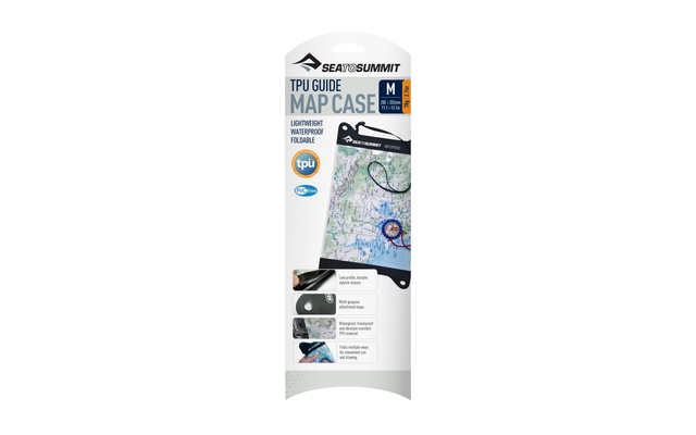 Sea to Summit Guide Map Case Sacoche thermoplastique pour cartes regluar