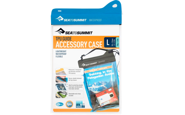 Sea to Summit Guide Accessory Case Custodia protettiva termoplastica impermeabile grande blu