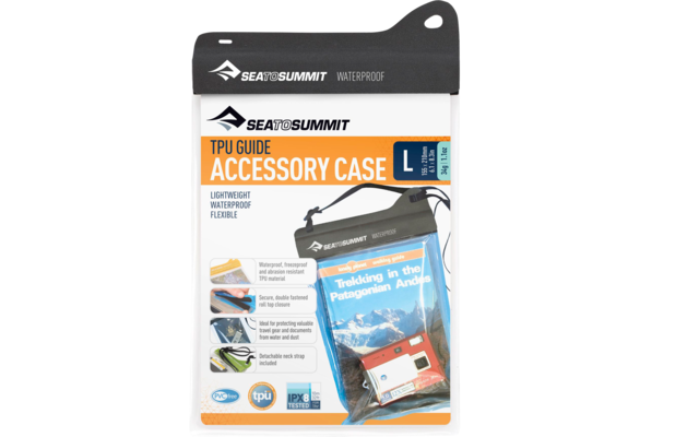 Sea to Summit Guide Accessory Case Thermoplastic Protective Waterproof Large black