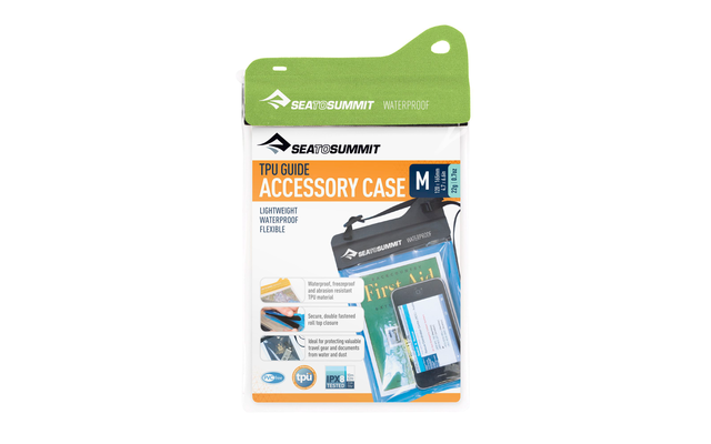 Sea to Summit Guide Accessory Case Thermoplastic Protective Waterproof Regular lime