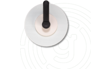 294275 754909 - Gelmags Magnet-Haken Hook mit Metall-Pad Ø 8 cm 2-teilig