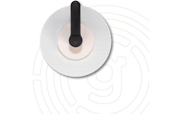 Image du produit Gelmags Magnet-Haken Hook mit Metall-Pad &Oslash; 8 cm 2-teilig 1