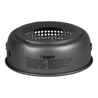 Pare-vent anodis&eacute; dur pour cuisine de camping 25 en bas  207 &times; 74 mm Trangia
