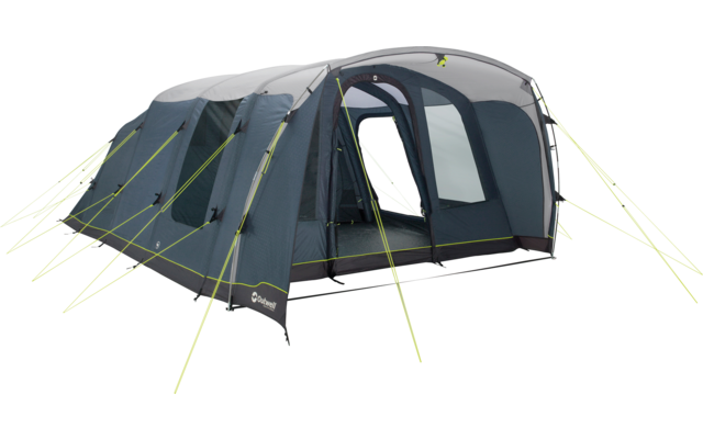 Outwell Moonhill 6 Air Tente tunnel gonflable 4 places 6 personnes bleue